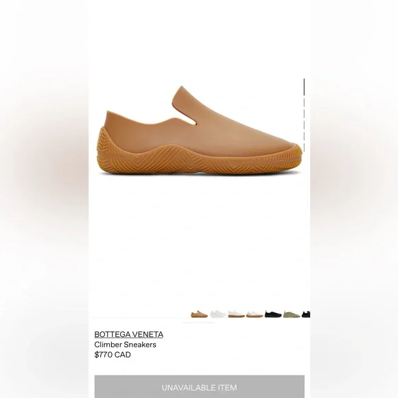 Bottega Veneta Climber Shoes - Red - Brand New - size 7 / 37 - Picture 6 of 6